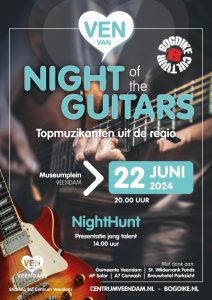 Night of the Guitars en Nighthunt op zaterdag 22 juni